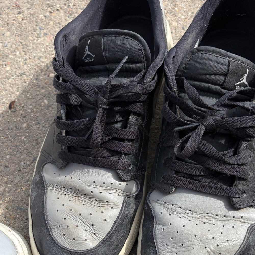 Jordan Golf Low-Top Sneakers — Gray & Black set of 2 - Picture 3 of 5
